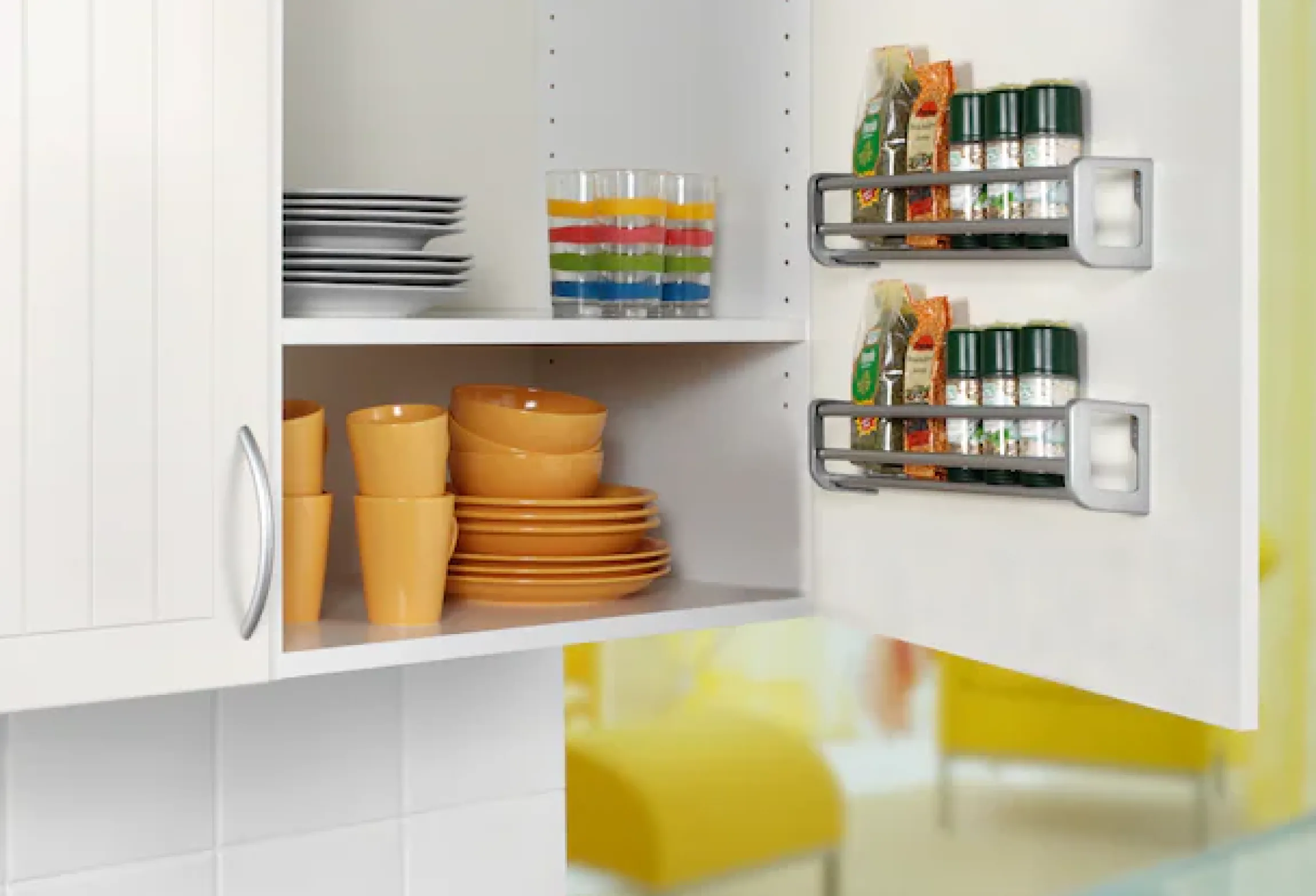 Ruco Ablageregal Set, 3 Stk. tlg. Aluminium/Kunststoff, ohne Bohren und Schrauben zu befestigen