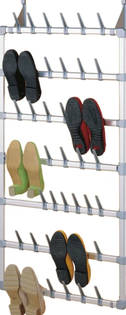 Ruco Schuhregal Aluminium/Kunststoff, für bis zu 21 Paar Schuhe