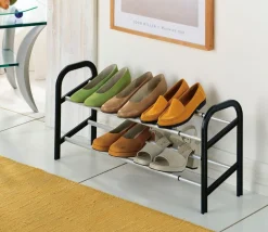 Ruco Schuhregal »breitenverstellbares Regal« Für bis zu 12 Paar Schuhe, aus hochwertigem Aluminium, Made in Germany