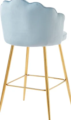 SalesFever Barhocker »Clam Barstuhl mit Stil« Set, 2er Set,Extravagantes Muscheldesign im praktischen 2er Set