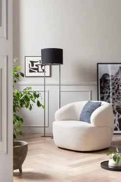 SalesFever Cocktailsessel »Cocktailsessel: Stil trifft Komfort« Bezug in Bouclé Optik