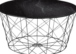 SalesFever Couchtisch »Caorle Coffeetable: Harmonisches Wohnambiente« Stilvolles Korbgestell