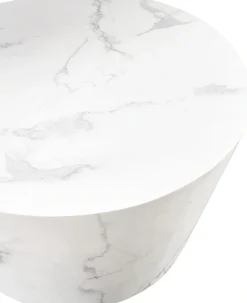 SalesFever Couchtisch »Coffeetable Wohhnzimmertisch im minimalistischen Stil« 1 Stk. tlg. foliert in Marmoroptik