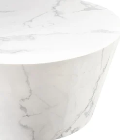 SalesFever Couchtisch »Coffeetable Wohhnzimmertisch im minimalistischen Stil« 1 Stk. tlg. foliert in Marmoroptik