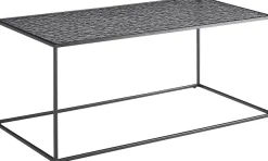 SalesFever Couchtisch »Wohnzimmertisch - Design trifft Funktionalität« 1 Stk. tlg. Glasplatte mit Strukturoptik