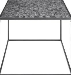SalesFever Couchtisch »Wohnzimmertisch - Design trifft Funktionalität« 1 Stk. tlg. Glasplatte mit Strukturoptik
