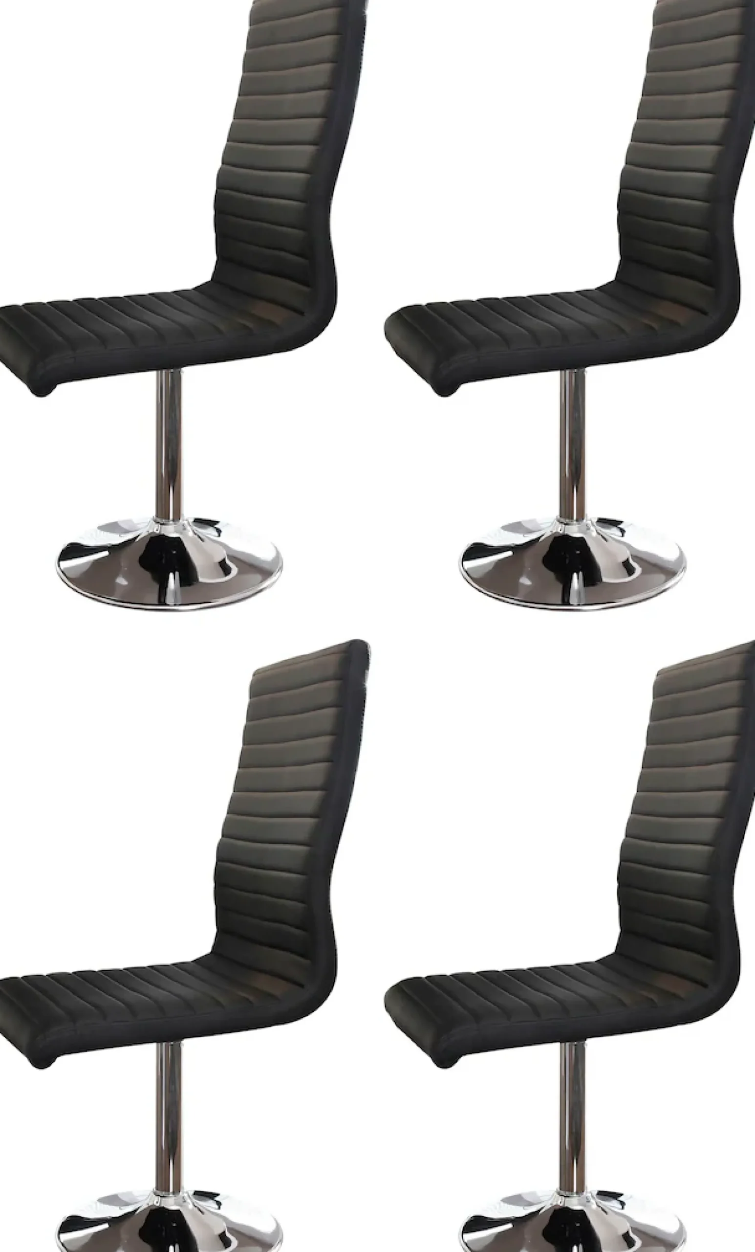 SalesFever Essgruppe »Luton - Stilvoller Esstisch inkl. Stühle« Set, 5 Stk. tlg.