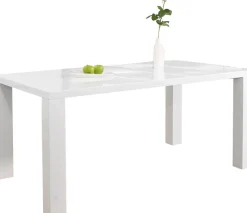 SalesFever Essgruppe »Luton - Stilvoller Esstisch inkl. Stühle« Set, 5 Stk. tlg. bestehend aus 4 Drehstühlen und einem 180 cm breitem Tisch