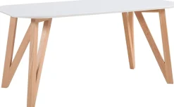 SalesFever Essgruppe »Växjö - Familienfreundlicher Esstisch inkl. Stühle« Set, 5 Stk. tlg. bestehend aus 4 modernen Polsterstühlen und einem 180 cm breitem Tisch