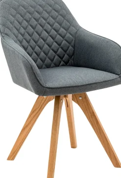 SalesFever Essgruppe »Växjö - Familienfreundlicher Esstisch inkl. Stühle« Set, 5 Stk. tlg. bestehend aus 4 modernen Polsterstühlen und einem 180 cm breitem Tisch
