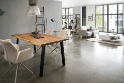 SalesFever Esstisch »Designer-Tisch für stilvolle Mahlzeiten« Edles Massivholz, geölt und doppelt gewachst