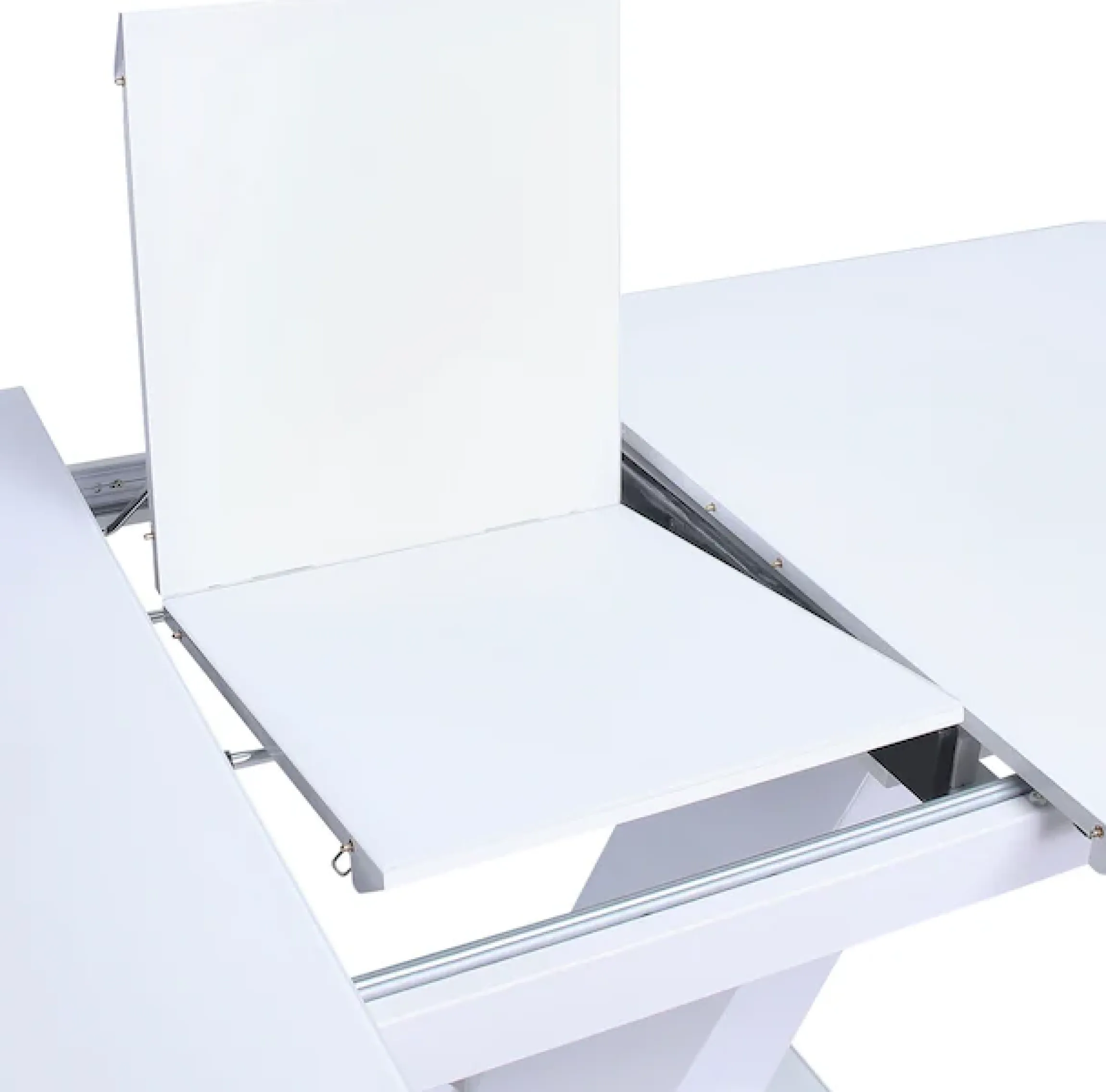 SalesFever Esstisch »Design Tisch für stilvolles Ambiente« Erweiterbarer Glastisch für flexiblen Komfort