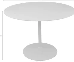 SalesFever Esstisch gemütlicher Esstisch rund, Bistrotisch,Tulpentisch