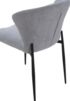 SalesFever Esszimmerstuhl »Dallas 2er-Set« (Set) 2 Stk.mit Metallgestell,B 63, H 87, T 56 cm