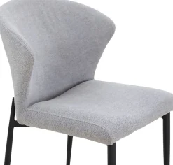 SalesFever Esszimmerstuhl »Dallas 2er-Set« (Set) 2 Stk.mit Metallgestell,B 63, H 87, T 56 cm