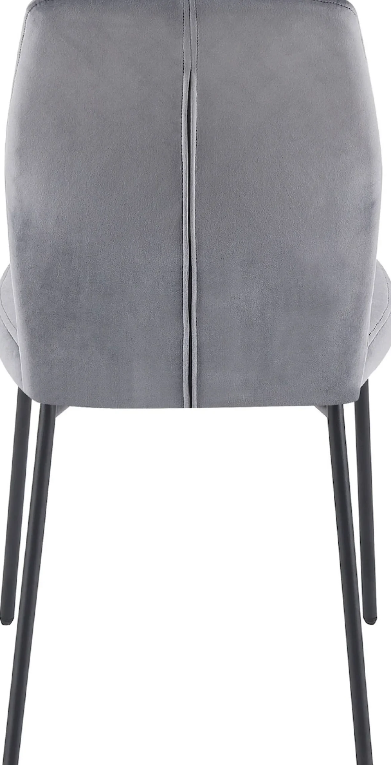 SalesFever 4-Fußstuhl »Esszimmerstuhl mit elegantem Stil« (Set) 2 Stk.2er Set mit eleganter Wabensteppung im Rücken