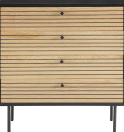SalesFever Kommode »Torsby Stilvolles Sideboard« Skandinavisch inspiriertes Design für Ihr Zuhause