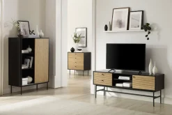SalesFever Kommode »Torsby Stilvolles Sideboard« Skandinavisch inspiriertes Design für Ihr Zuhause
