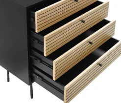 SalesFever Kommode »Torsby Stilvolles Sideboard« Skandinavisch inspiriertes Design für Ihr Zuhause