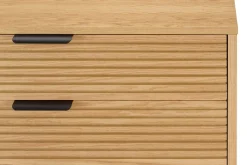 SalesFever Kommode »Visby Designer Sideboard mit Stil« Eiche Echtholzfurnier