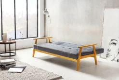 SalesFever Schlafsofa »Skagen 3-Sitzer Sofa« Holzgestell Sofa: Entspannung und Schlaf auf 190cm Breite