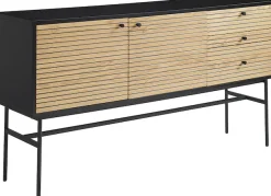 SalesFever Sideboard »TorsbyChic Kommode für moderne Wohnwelten« Scandi Design Kommode - skandinavische Eleganz pur