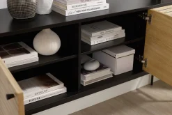SalesFever Sideboard »TorsbyChic Kommode für moderne Wohnwelten« Scandi Design Kommode - skandinavische Eleganz pur