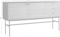 SalesFever Sideboard »TorsbyChic Kommode für moderne Wohnwelten« Scandi Design Kommode - skandinavische Eleganz pur