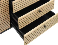 SalesFever Sideboard »TorsbyChic Kommode für moderne Wohnwelten« Scandi Design Kommode - skandinavische Eleganz pur