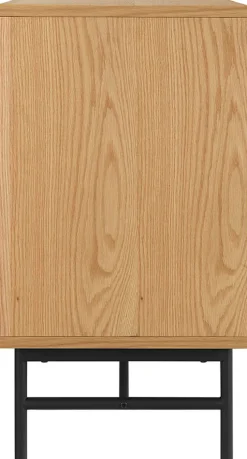 SalesFever Sideboard »Visby Stilvolle Kommode für mehr Stauraum« Kommode, Eiche Echtholzfurnier, Breite 160 cm