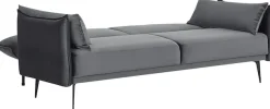 SalesFever 3-Sitzer »Komfortable Sofa für Ihr Zuhause« Modernes 3-Sitzer Sofa: Samtbezug, ausziehbar, manuell verstellbar