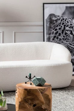 SalesFever 3-Sitzer »Stilvoller 3-Sitzer für Ihr Zuhause« organisch geformt, Breite 220 cm