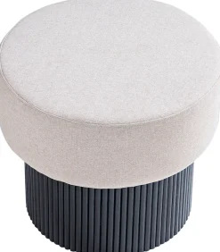 SalesFever Stauraumhocker »Ilovik Hocker mit abnehmbarer Sitzfläche – kompakter Design-Hocker« 1 Stk. tlg. Praktischer Pouf mit Stauraum, ideal fürs Wohnzimmer
