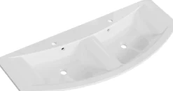 Saphir Badmöbel-Set »Badezimmer-Set 133,2 cm breit, inkl. Türdämpfer, 3 Türen, 4 Schubladen« Set, 2 Stk. tlg.