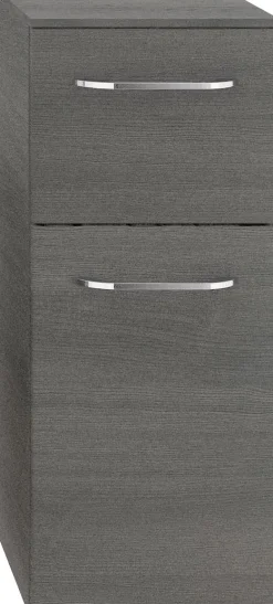 Saphir Badmöbel-Set »Balto Sprint 4-teilig, Mineralmarmor-Waschtisch mit LED-Spiegelschrank« 5 Stk. tlg.