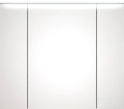 Saphir Badmöbel-Set »Balto Sprint 4-teilig, Mineralmarmor-Waschtisch mit LED-Spiegelschrank« 5 Stk. tlg.
