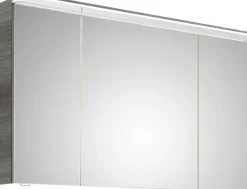 Saphir Badmöbel-Set »Balto Sprint 4-teilig, Mineralmarmor-Waschtisch mit LED-Spiegelschrank« 5 Stk. tlg.
