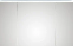 Saphir Badmöbel-Set »Balto Sprint 4-teilig, Mineralmarmor-Waschtisch mit LED-Spiegelschrank« 5 Stk. tlg.