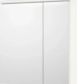Saphir Badmöbel-Set »Balto Sprint 2-teilig, Mineralmarmor-Waschtisch mit LED-Spiegelschrank« 2 Stk. tlg.