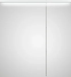 Saphir Badmöbel-Set »Balto Sprint 2-teilig, Mineralmarmor-Waschtisch mit LED-Spiegelschrank« 2 Stk. tlg.