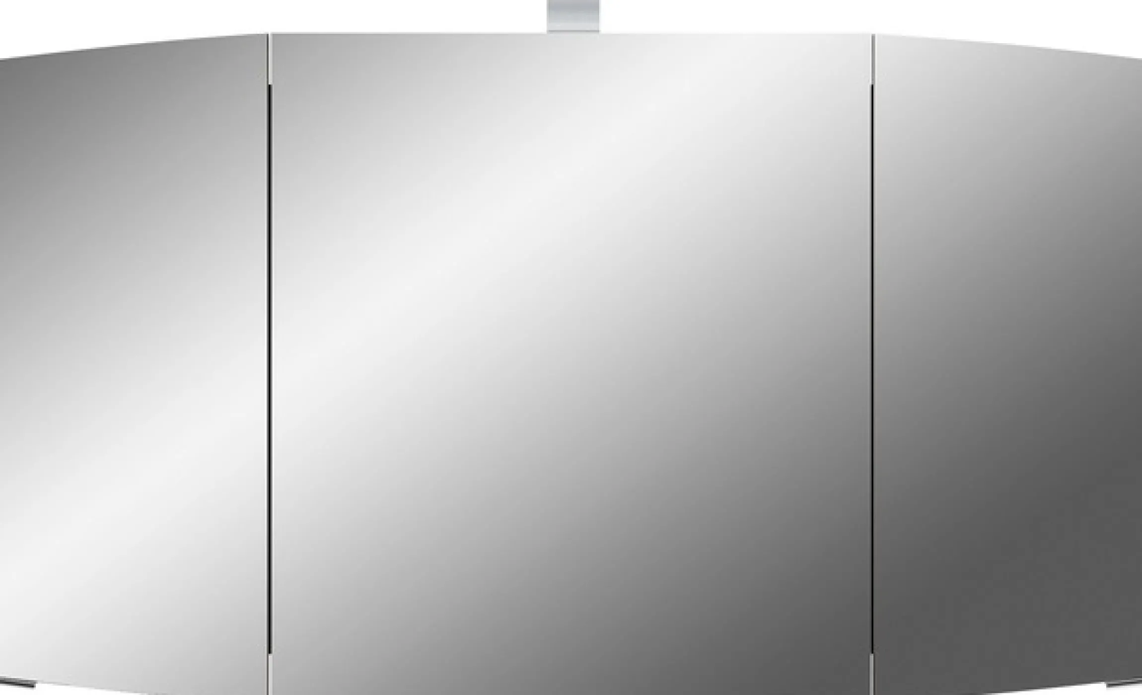 Saphir Badmöbel-Set »Cassca Sprint 3-teilig Mineralmarmor-Waschtisch mit LED-Spiegelschrank« 4 Stk. tlg.