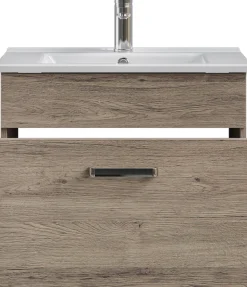 Saphir Badmöbel-Set »Keramikwaschtisch mit Waschtischunterschrank« Set, 2 Stk. tlg.