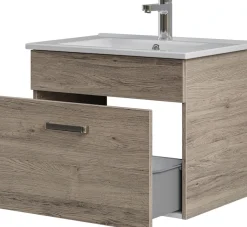 Saphir Badmöbel-Set »Keramikwaschtisch mit Waschtischunterschrank« Set, 2 Stk. tlg.