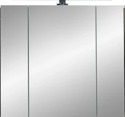 Saphir Badmöbel-Set »Mineralmarmor-Waschisch, Waschtischunterschrank und Spiegelschrank« 3 Stk. tlg.
