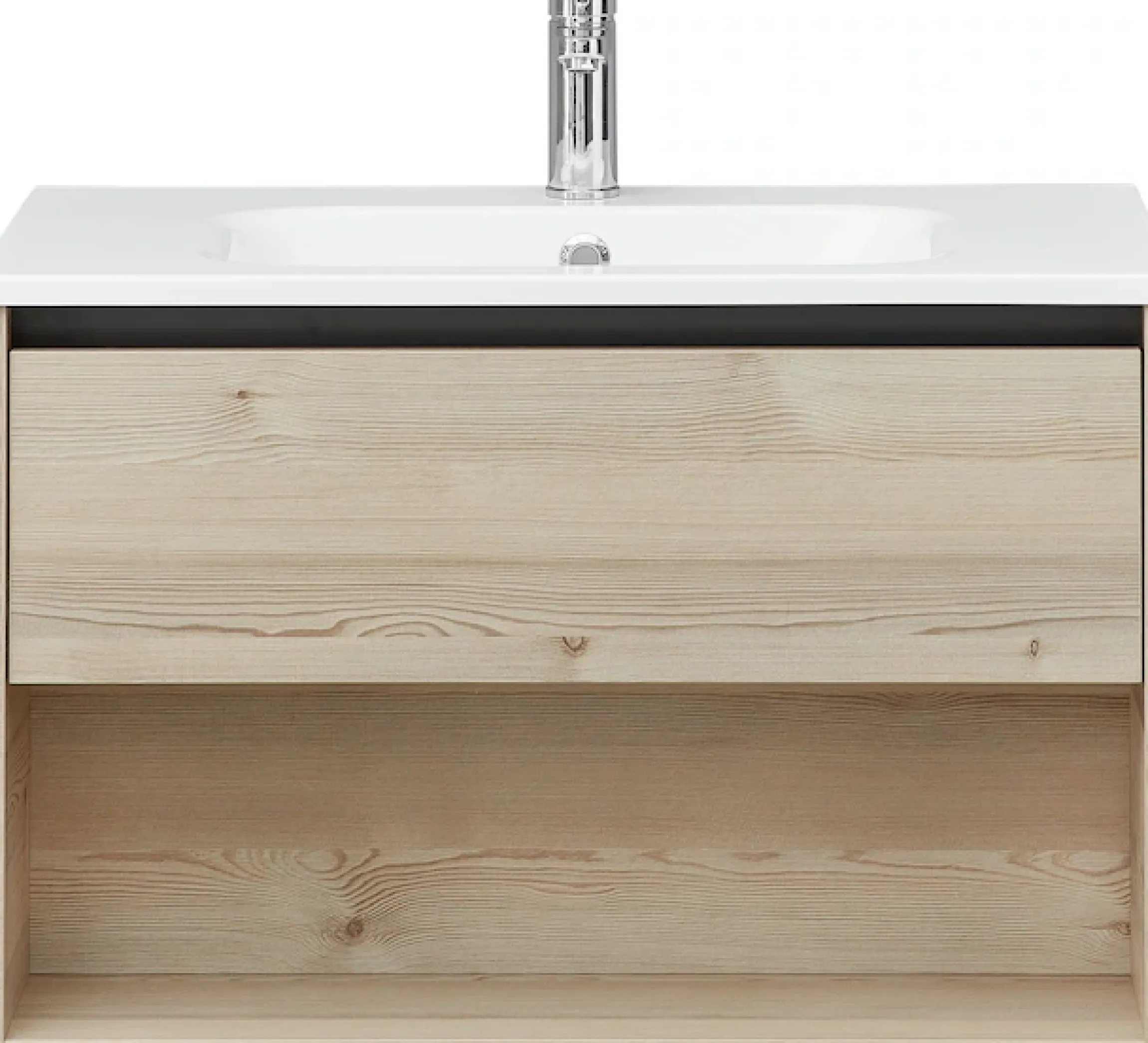 Saphir Badmöbel-Set »Mineralmarmor-Waschisch und Waschtischunterschrank« 2 Stk. tlg.