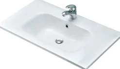Saphir Badmöbel-Set »Mineralmarmor-Waschisch und Waschtischunterschrank« 2 Stk. tlg.