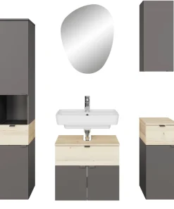 Saphir Badmöbel-Set »Quickset 394« Komplett-Set, 5 Stk. tlg.