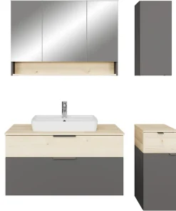 Saphir Badmöbel-Set »Quickset 394« Komplett-Set, 5 Stk. tlg.