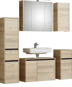 Saphir Badmöbel-Set »Quickset 393« Komplett-Set, 5 Stk. tlg.