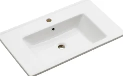 Saphir Badmöbel-Set »Quickset 945 Keramik-Waschtisch mit Unterschrank, 75 cm breit« 1 Stk. tlg.